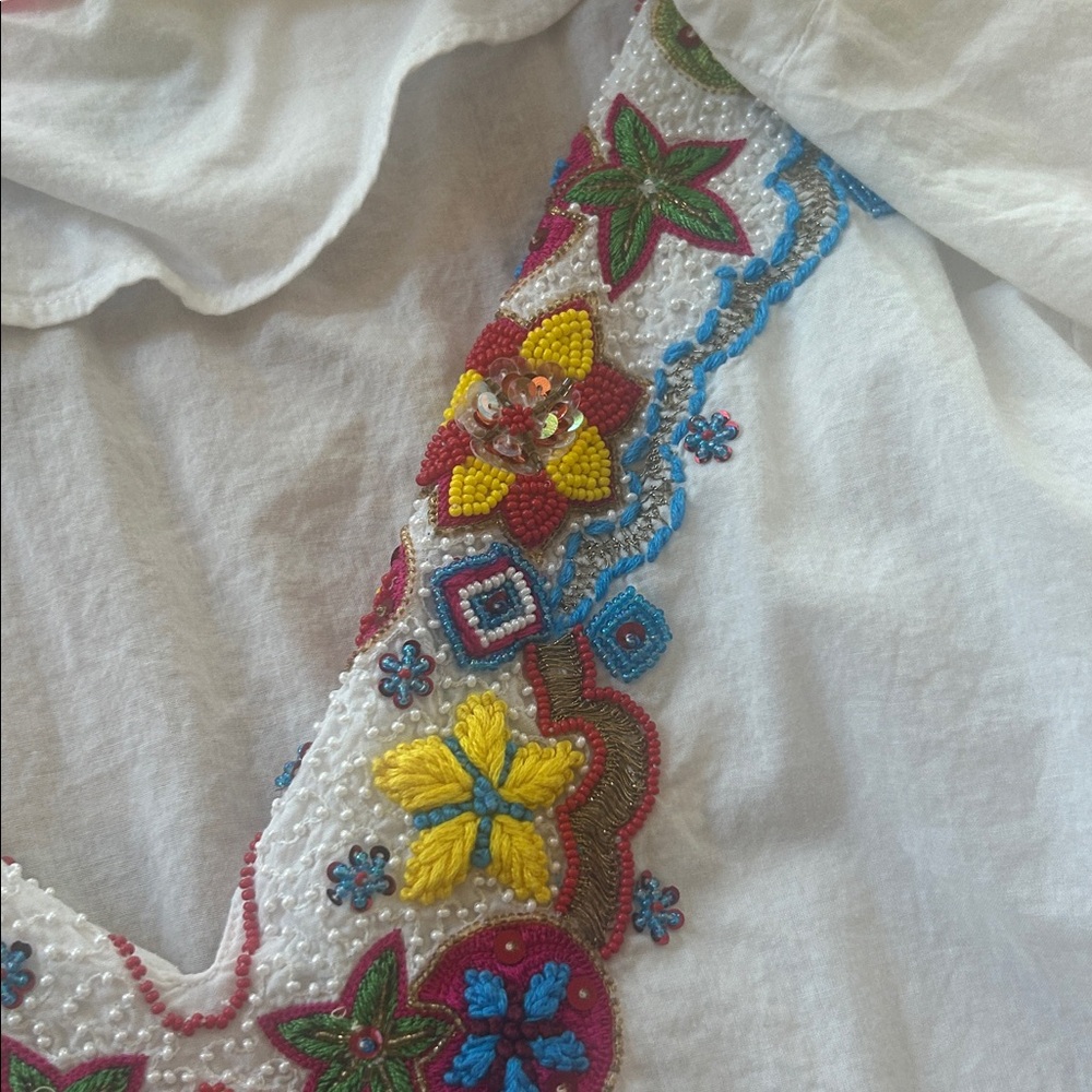 Matthew Williamson for H and M Limited Edition Beaded Belted Dress - Picture 5 of 10